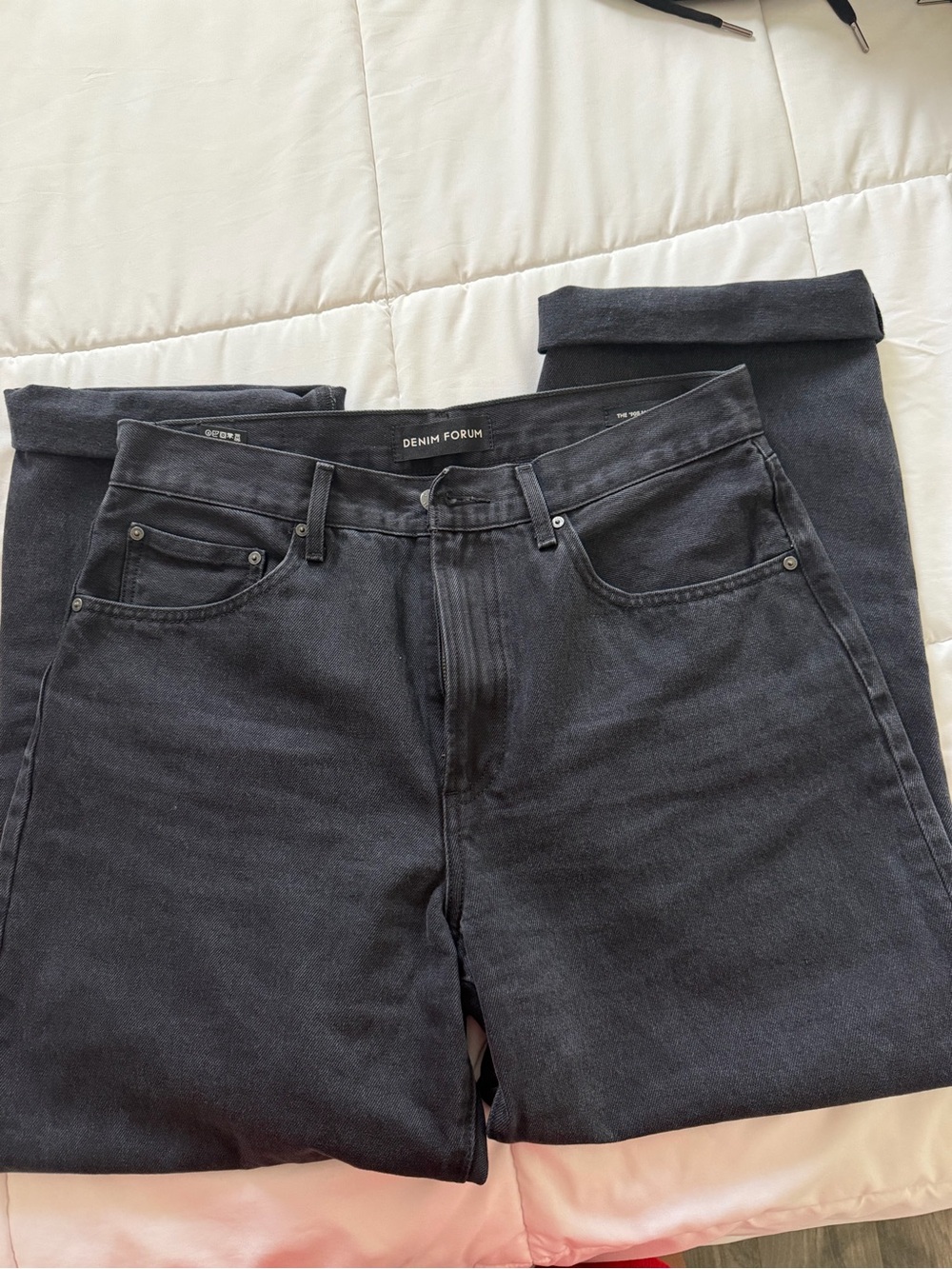 Denim Forum the 90s marlow high rise baggy jeans